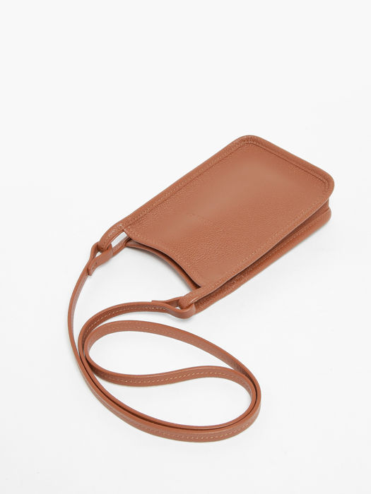 Longchamp Le foulonné Etui ipod/cd Marron
