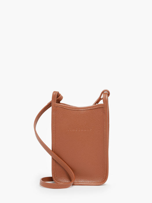Longchamp Le foulonné Etui ipod/cd Marron