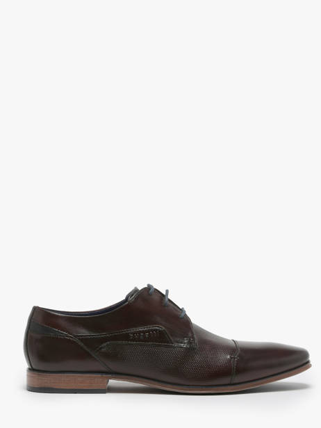 Chaussures De Ville En Cuir Bugatti Marron men 31142010