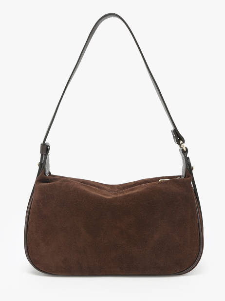 Sac Porté épaule Et Bandoulière Velvet Caviar Cuir Milano Marron velvet caviar VC24113 vue secondaire 4