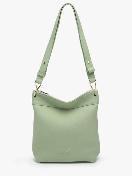 Sac Bandoulière Tiki Mini Cuir Nathan baume Vert victoria N1910586 vue secondaire 2