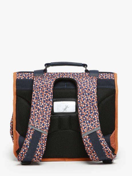 Cartable 2 Compartiments Cameleon Marron vintage fantasy PBVGCA38 vue secondaire 4