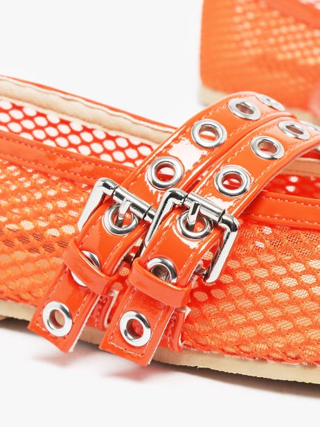 Ballerines Colors of california Orange women CPATTY07 vue secondaire 3