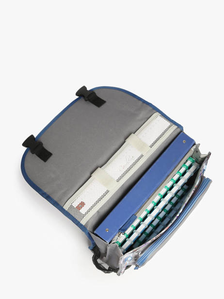 Cartable 2 Compartiments Cameleon Gris actual PBBACA35 vue secondaire 3