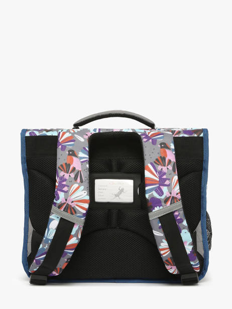 Cartable 2 Compartiments Cameleon Gris actual PBBACA35 vue secondaire 4