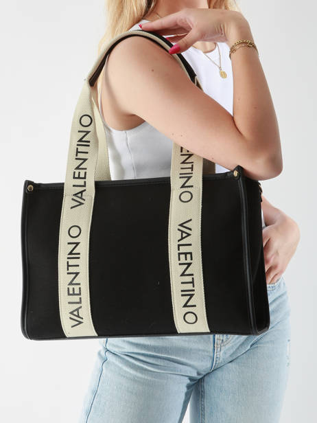 Sac Porté épaule Candle Valentino Noir candle VBS7DD01 vue secondaire 1