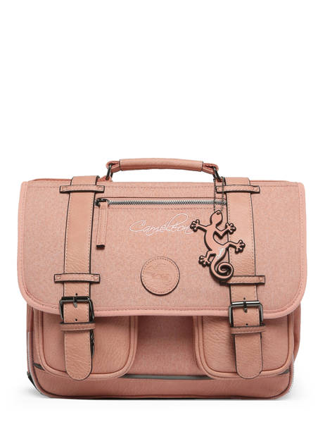 Cartable 2 Compartiments Cameleon Rose vintage color CA146Q vue secondaire 7
