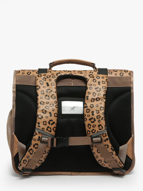 Cartable Vintage North Cameleon Marron vintage north CA41 vue secondaire 4