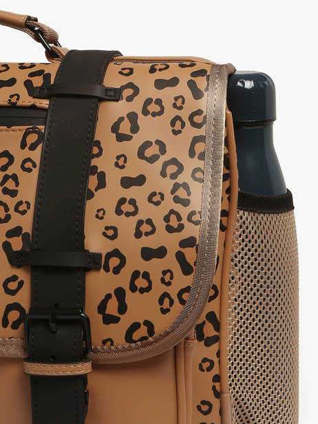 Cartable Vintage North Cameleon Marron vintage north CA41 vue secondaire 5