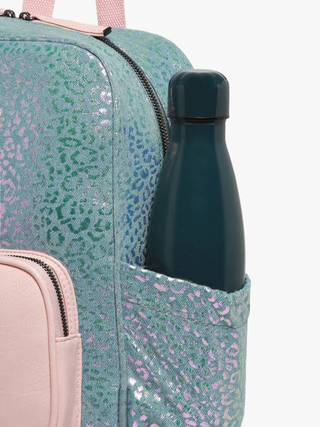 Sac à Dos 2 Compartiments Cameleon Bleu vintage fantasy SD33 vue secondaire 5