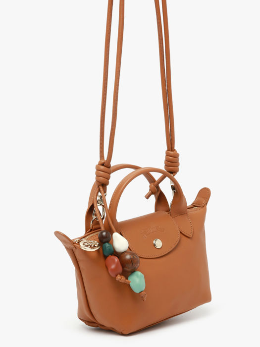 Longchamp Le pliage xtra perles Sacs porté main Marron