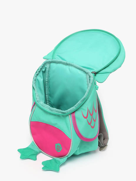 Mini Sac à Dos Affenzahn Vert small friends FAS vue secondaire 3