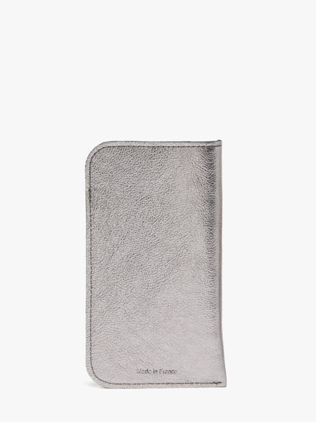 Étui Lunettes Etincelle Irisée Cuir Etrier Argent etincelle irisee EETI5017 vue secondaire 2
