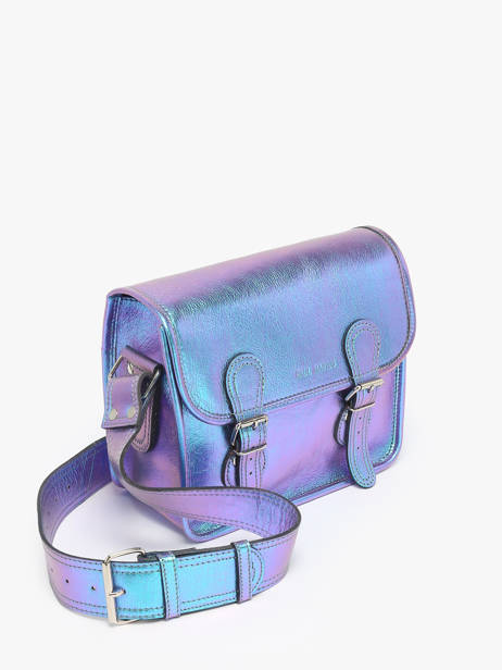 Sac Bandoulière Lasacoche S Paul marius Bleu scarabee SACOSSCA vue secondaire 2