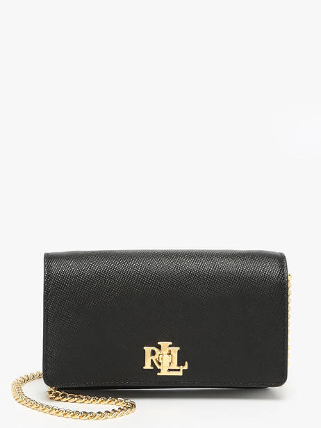 Sac Bandoulière Dryden Cuir Lauren ralph lauren Noir dryden 32966784