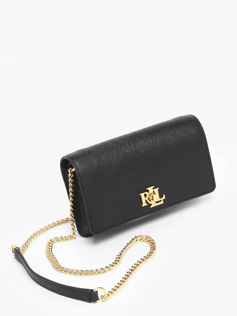 Sac Bandoulière Dryden Cuir Lauren ralph lauren Noir dryden 32966784 vue secondaire 1