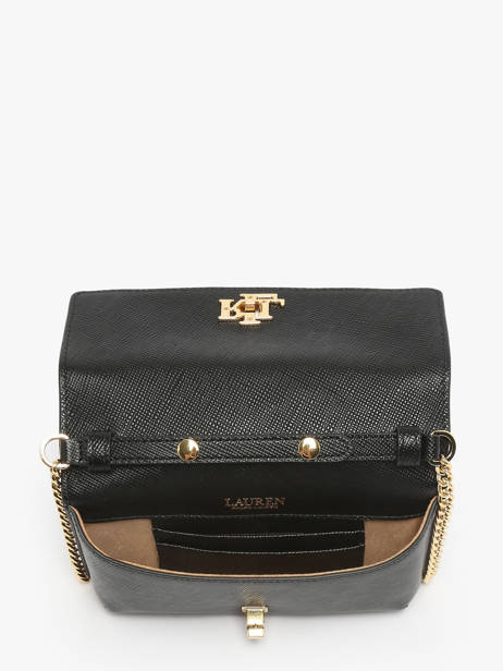 Sac Bandoulière Dryden Cuir Lauren ralph lauren Noir dryden 32966784 vue secondaire 2