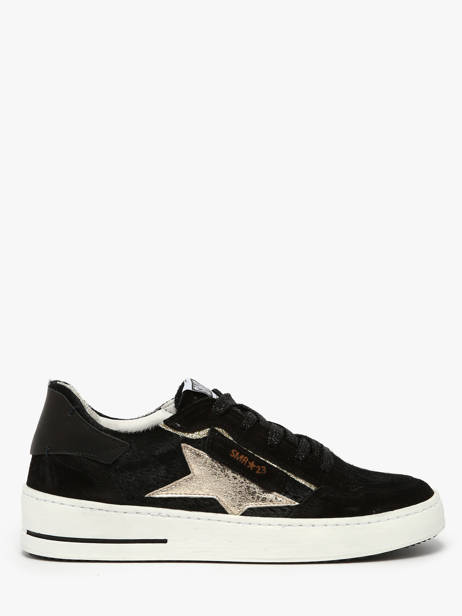Sneakers En Cuir Semerdjian Noir women ALE