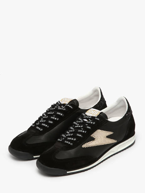 Sneakers En Cuir Semerdjian Noir women JOYCE vue secondaire 1