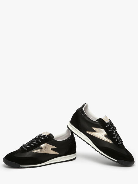 Sneakers En Cuir Semerdjian Noir women JOYCE vue secondaire 2