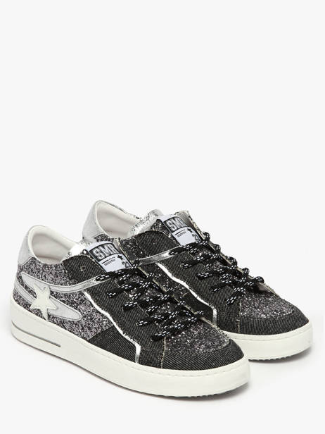 Sneakers En Cuir Semerdjian Noir women VANA vue secondaire 1