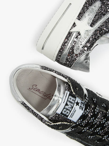 Sneakers En Cuir Semerdjian Noir women VANA vue secondaire 2