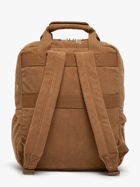 Sac à Dos 1 Compartiment Roxy Marron back to school RJBP4933 vue secondaire 3