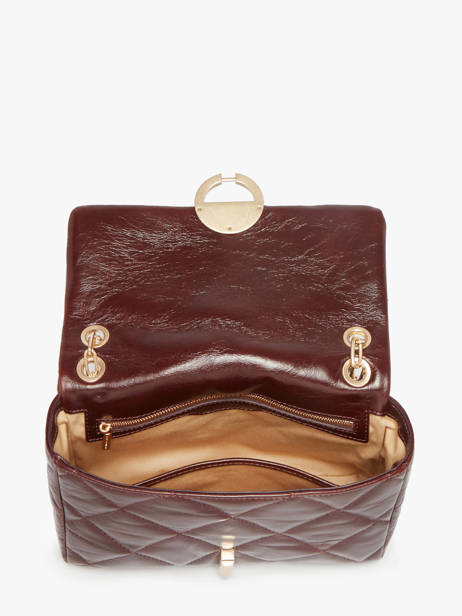 Grand Sac Moon En Cuir Vanessa bruno Marron moon 84V40329 vue secondaire 3