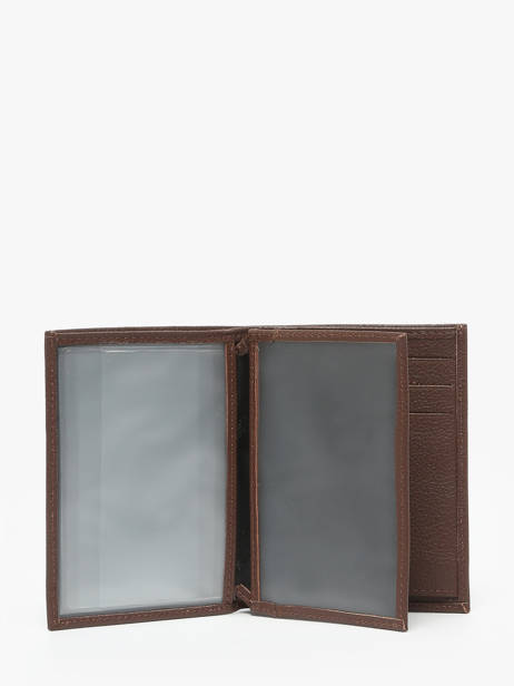 Portefeuille Cuir Hexagona Marron confort 467144 vue secondaire 2