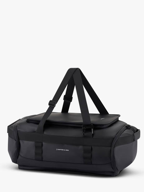 Lisbon Duffle Small - Sac à Dos De Voyage Kapten and son Noir backpack LISBONDU vue secondaire 2