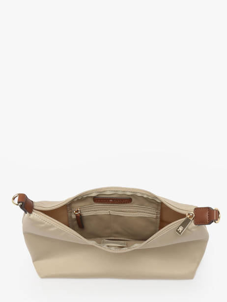 Sac Bandoulière Popette Nylon Tommy hilfiger Beige popette AW17937 vue secondaire 3