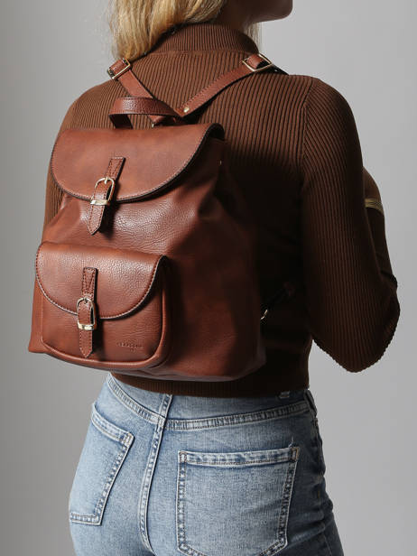 Sac à Dos Toscane Hexagona Marron toscane 579735 vue secondaire 1