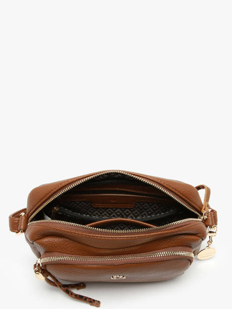 Sac Bandoulière Zip Lulu castagnette Marron zip ZITA vue secondaire 3