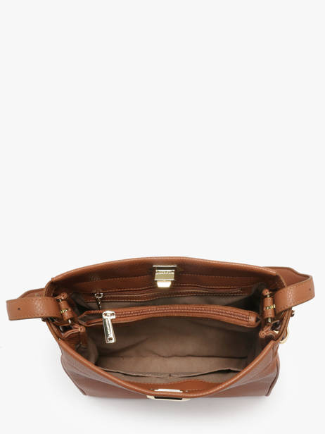 Sac Porté épaule Mademoiselle Romy Cuir Lancaster Beige mademoiselle romy 105 vue secondaire 3