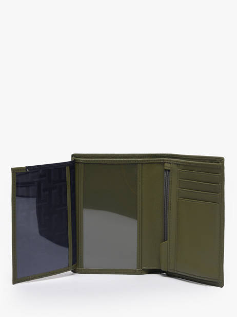 Portefeuille M Vertical Zippé Martin Cuir Le tanneur Vert martin C529T-U7 vue secondaire 2