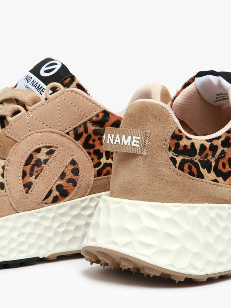 Sneakers Carter Jogger En Cuir No name Marron women VEPL04KC vue secondaire 2