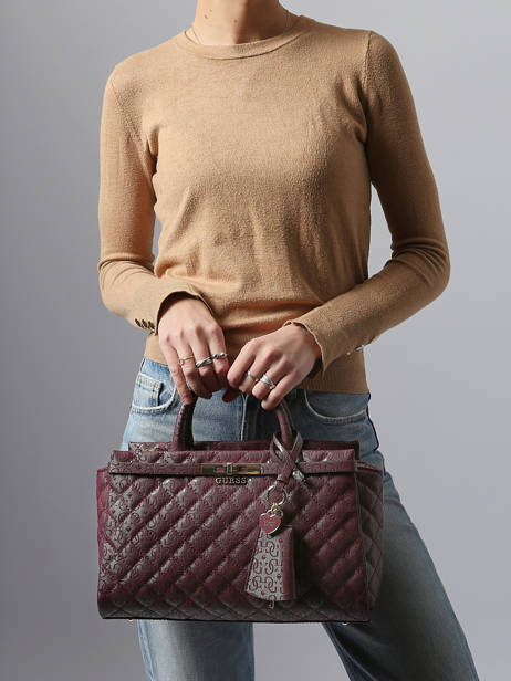 Sac Porté Main Idra Guess Violet idra GG815706 vue secondaire 1