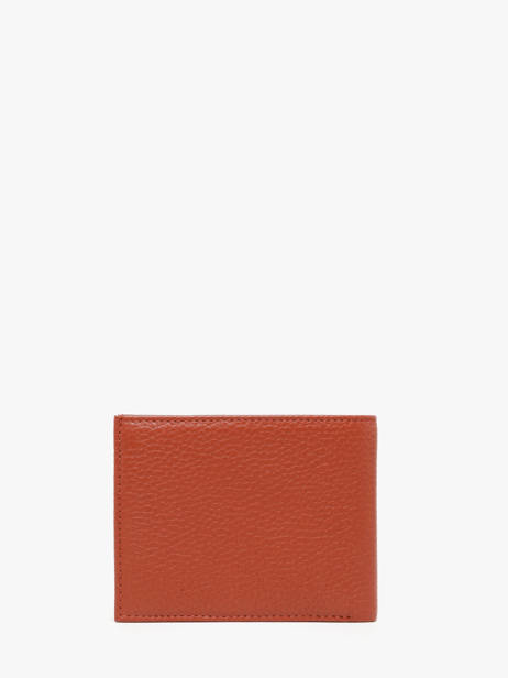 Portefeuille Cuir Yves renard Orange foulonne 2307 vue secondaire 3