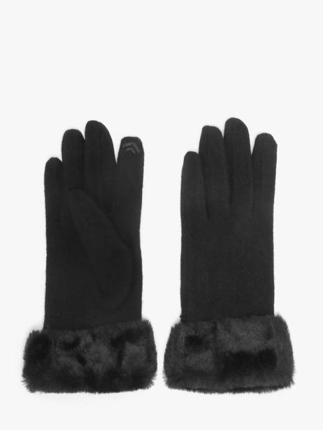 Gants Isotoner Noir women gloves 85358