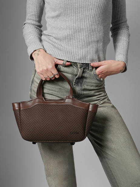 Sac Porté Main Bag Cluse Marron bag CX159 vue secondaire 1