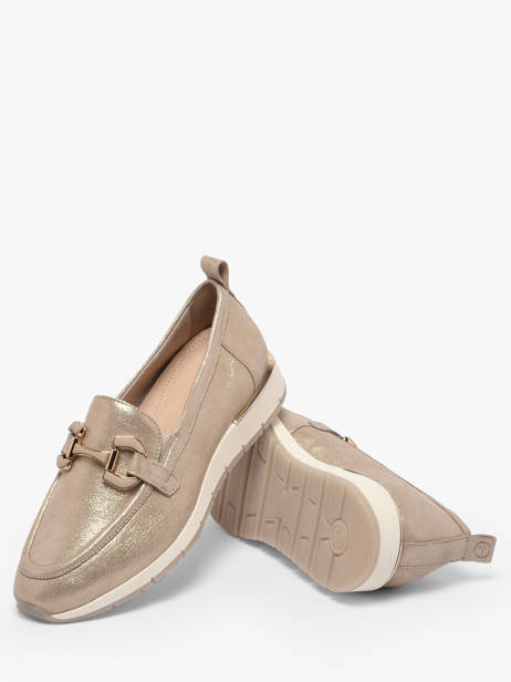 Mocassins En Cuir Tamaris Or women 45 vue secondaire 2