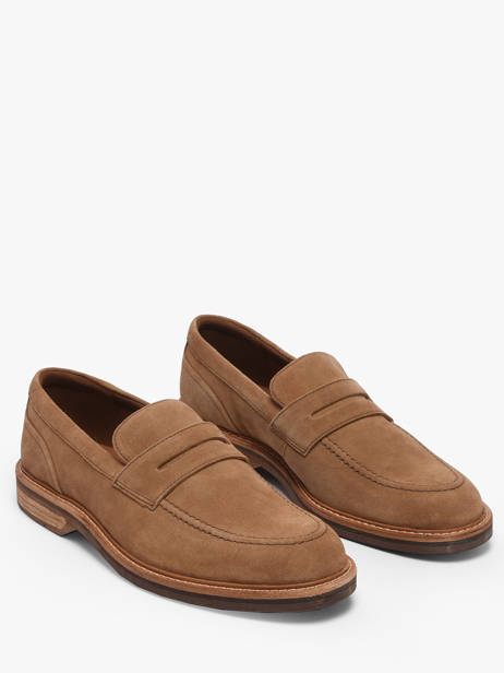 Mocassins En Cuir Clarks Marron men 26186450 vue secondaire 2