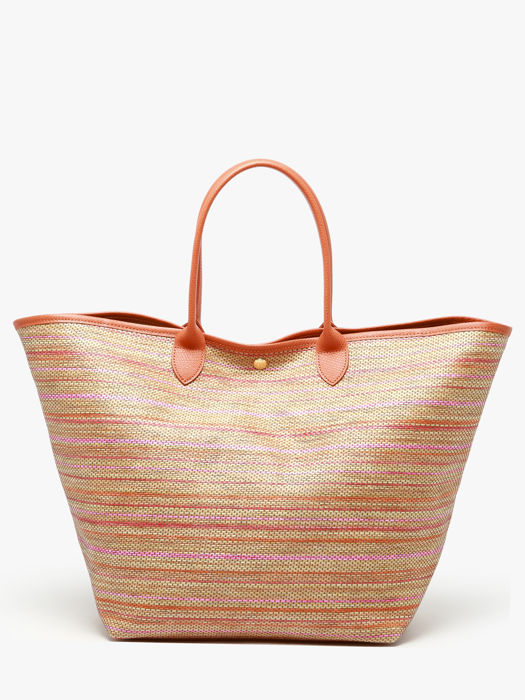 Longchamp Le panier pliage rainbow Besaces Blanc