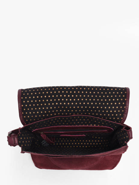 Sac Bandoulière Blima Cuir Pieces Rouge blima 17163627 vue secondaire 3