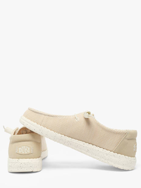 Mocassins Wendy Stretch Sox Hey dude Beige women 41878 vue secondaire 2