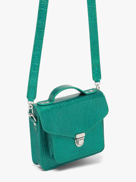 Sac Bandoulière Melle George Xs Star Cuir Paul marius Bleu star GEORXSTA vue secondaire 2