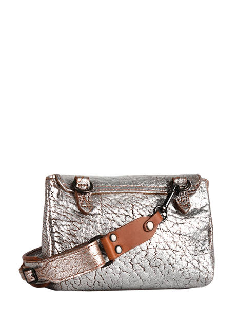 Sac Suzon S Argento Cuir Paul marius Gris argento SUZSARG vue secondaire 4
