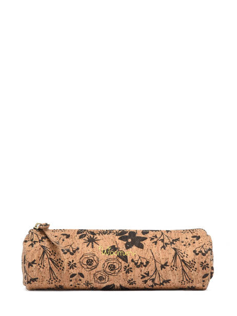 Trousse Woomen Beige coquelicot WCOL92